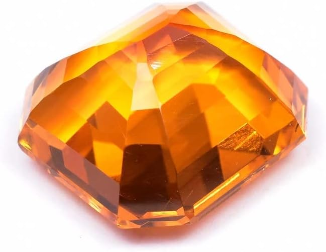 31.70 Ct Excellent + Flawless Bi-Color Yellow-Orange Sphalerite Loose Radiant Gemstone GIT Certified + High-End Glamorous Breathtaking Gem