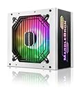 Enermax MARBLEBRON ATX ARGB Gaming PC Netzteil 850W 80Plus Bronze (Semi Modular) Flachbandkabel, EMB850EWT-W-RGB, Weiss