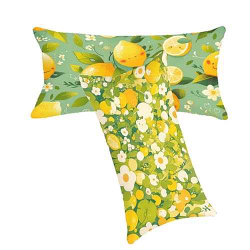 Housse de coussin lot de 2 fleurs beige au design lin raffiné