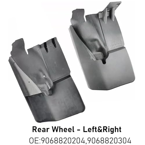 Image of Sprinter Mud Flaps Wheel Fenders Mud Flaps Splash Guards Rear for Mercedes Van Sprinter 906 2006-2018 Crafter 2006-2017 9068820204 9068820304