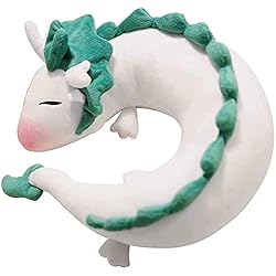 Almohada Japonesa Cute Little Dragón Blanco almohada almohada cervical animación japonesa Chihiro