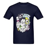 Carruth Men's Fashion FILTHY FRANK Head Sleevery T-Shirt L Blue