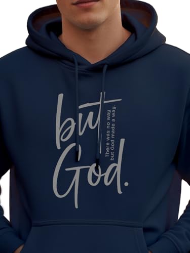 Image of XENOVAURBAN Hoodie for Men /Women | Unisex fit Cotton Fleece Hooded Sweatshirt - GOD1