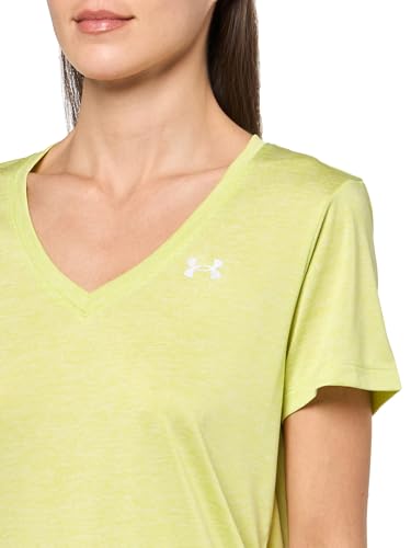 Image of Under Armour Womens Tech V-Neck Twist Short-Sleeve T-Shirt