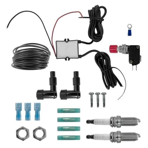 Universal Double Flamethrower Compatible For Motorcycle Truck Exhaust Flame Set Flame Thrower Modified Accessories