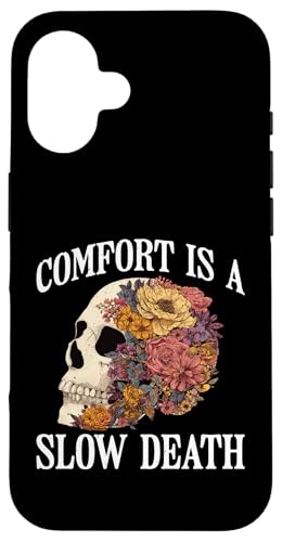 Comfort Is A Slow Death Motivation Discipline Growth - X}zP[X iPhone 16 p