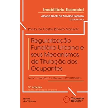 Capa do livro Regularização Fundiária Urbana e seus Mecanismos de Titulação dos Ocupantes - 3ª Edição