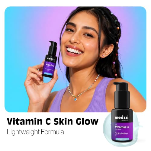 Image of 10% Vitamin C Face Serum with Hyaluronic Acid & Niacinamide | Brightening, Hydration & Even Skin Tone | For Men & Women | All Skin Types | 30 ml