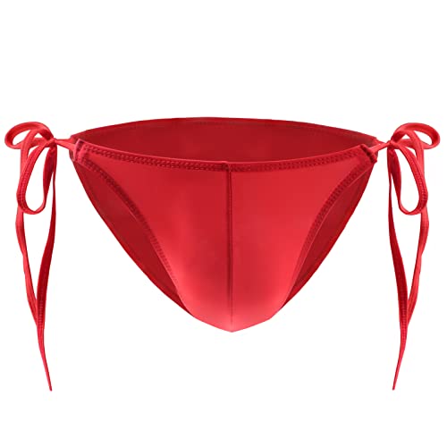 JEERLEEP Men's ice Silk tie String Underpants - Main Image