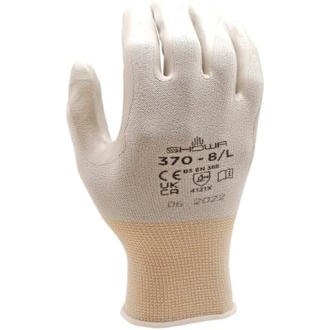 Showa Gloves NBR Nitrile EC 2-White Size 6/S Cover