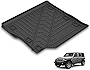 3W Cargo Liner Compatible for Jeep Wrangler JL 2018-2023 Unlimited 4 Door with Subwoofer (Non JK or 4XE), All-Weather TPE Custom Fit Trunk Mats for Jeep Wrangler JL with Subwoofer, Black