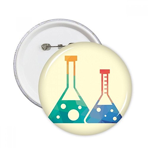 Pins Flasques Chimie Conique Badge Bouton Vêtements Décoration Cadeau Scientifique