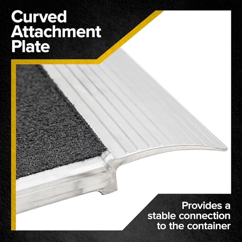 Image of 48 inch x 36 inch HD Ramps Grit-Coat Shipping Container Ramps - 8,000 lb. Capacity