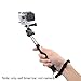 Portable 37 Inch Selfie Stick Phone Tripod Stand, Universal 360 Rotation Extendable Selfie Stick with Rubber Non Skid Feet Super Strong Support Compatible Smartphone & Camera (Black)