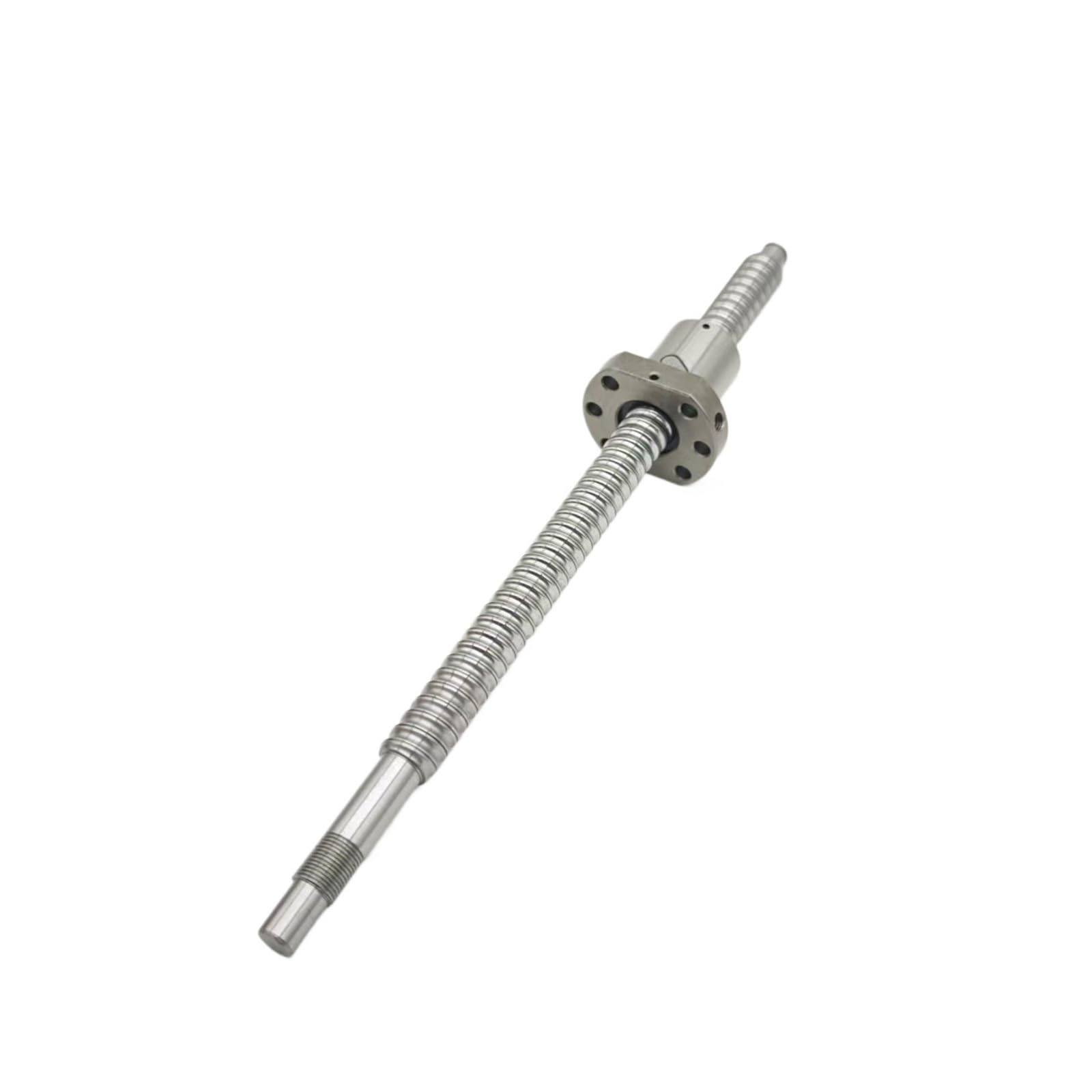 SFU1204 walcowane śruby kulowe z nakrętką kulową 22 mm BK10 BF10 obrabiany koniec jakość C7 Pręt śrubowy o ruchu liniowym do druku 3D CNC podróż na scenę (250 mm 9,84" długa)