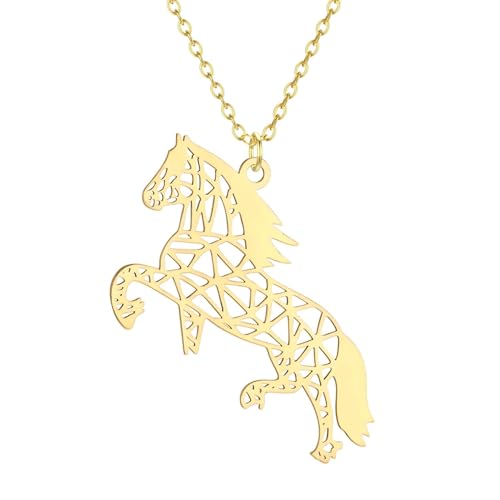 Collier cheval fin anti-ternissement : le bijou hypoallergénique pour peau sensible