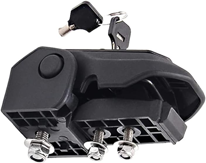 Hood Locking Catch Latch Kit w/ 4 Keys Compatible with Jeep Compatible with Wrangler Jk JL 2007-2018