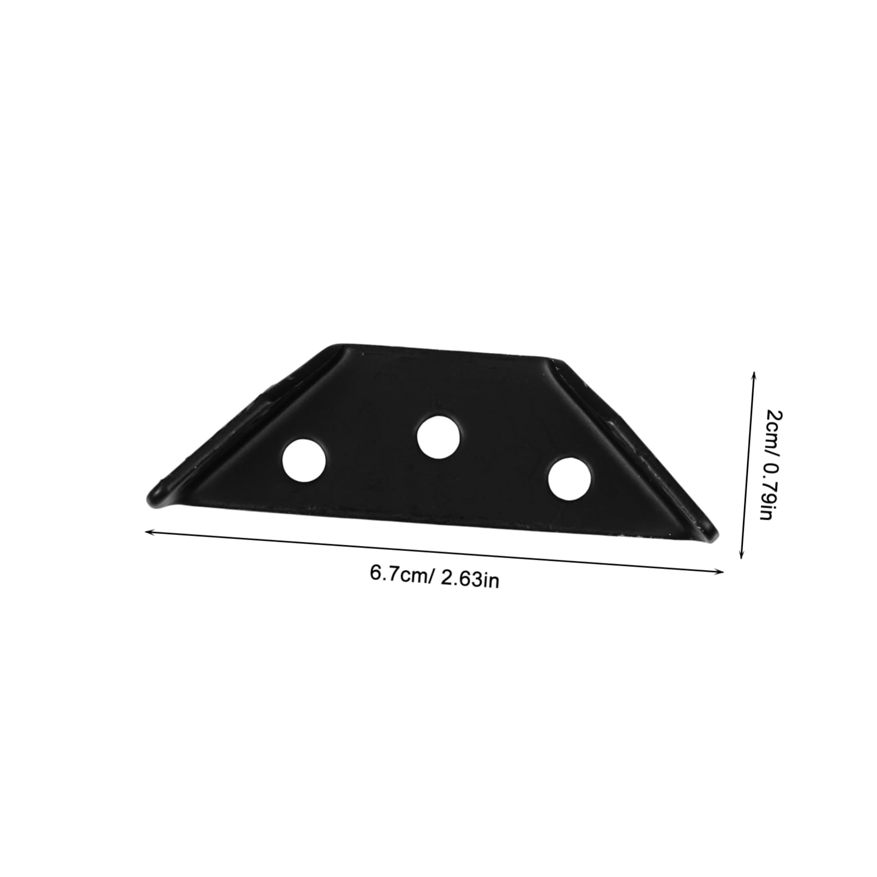 FUNOMOCYA Cabinet Strengthener 20pcs Stainless Steel Corner Brackets Wood Support Secure Connection Easy DIY Installation