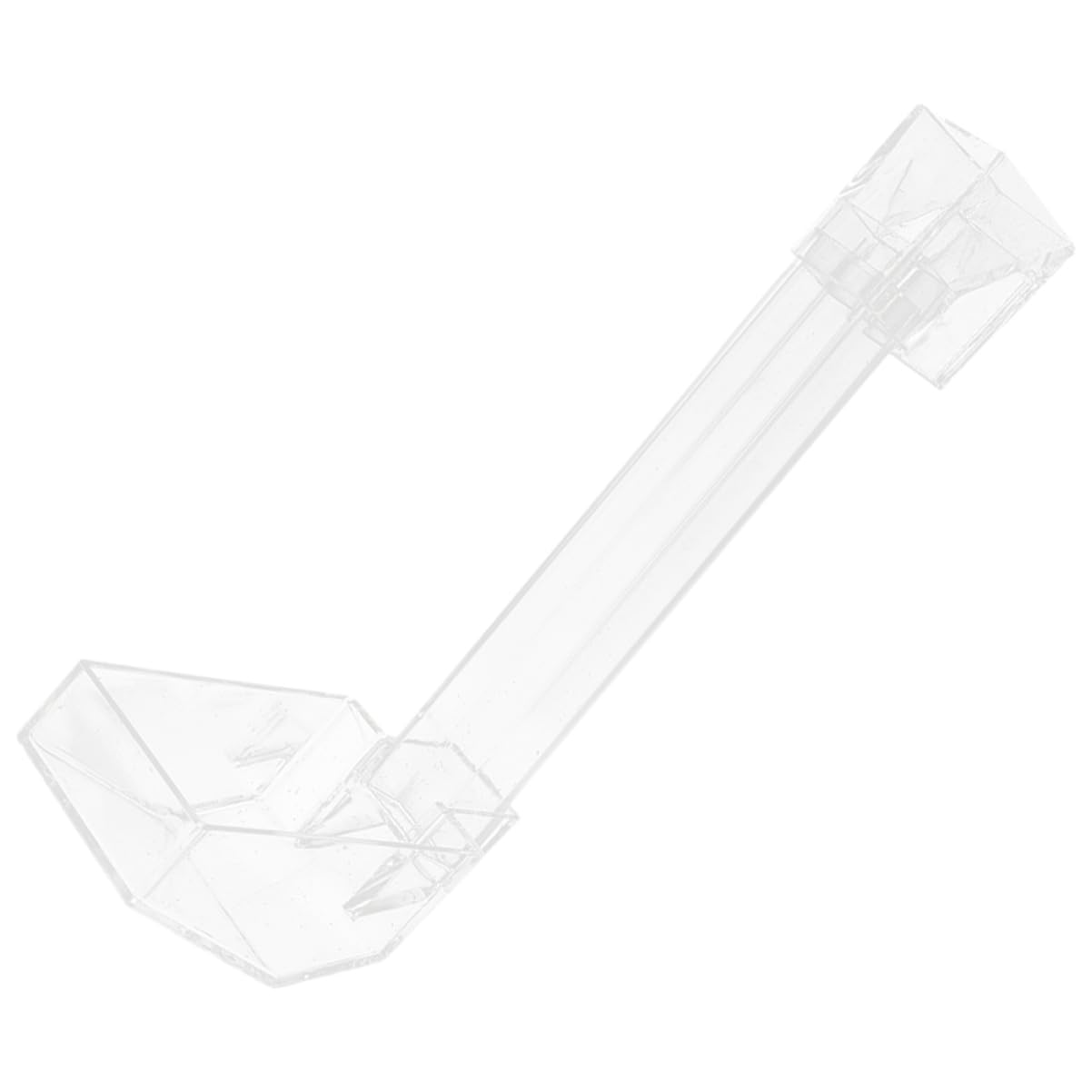 POPETPOP 3pièces Distributeur Transparent pour Aquarium Tube Alimentation Pratique pour Crevettes Et Poissons Fixation avec Ventouses Conception Anti-Pollution