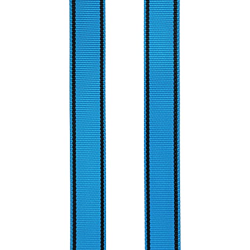 Image of Tractel C006K Phoenix Shock-Absorbing Lanyard, Blue /Black, 3 /4-Inch Self-Locking Snap Hook on Both the Ends, 6-Feet