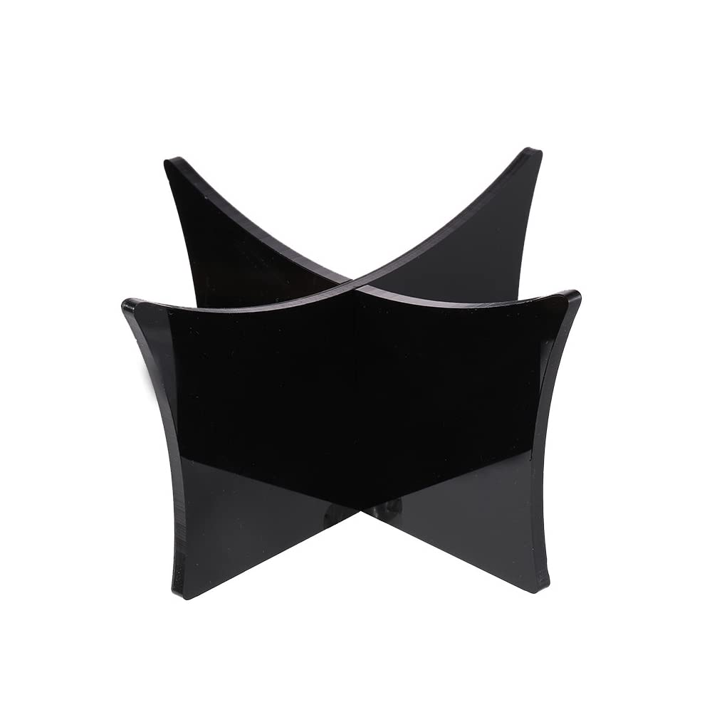 Support pour Ballon,Présentoir de Football Acrylique Support de Ballon de Rugby Clair Vitrine de Balle de Sport pour Ecole à la Maison 12 * 12 * 6.4CM