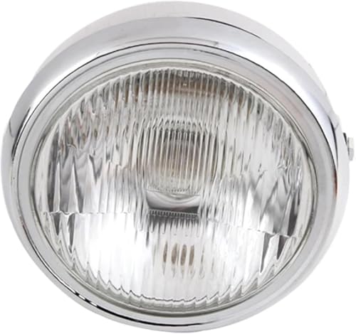 Phares de moto ronds chromés avant pour moto CM125 optique éclairage 125cc