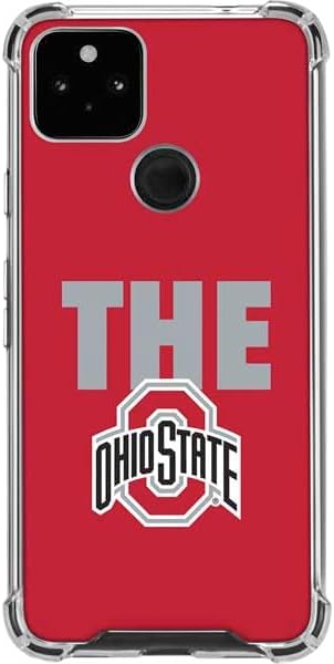 Skinit Clear Phone Case Compatible with Google Pixel 4a 5G - Officially Licensed Ohio State University The Ohio State Buckeyes Design