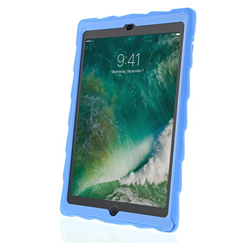 Gumdrop Cases DropTech Clear for Apple iPad Pro 9.7 (2016) A1673, A1674, A1675 and iPad Air 2 (Late 2014) A1566, A1567 Shock Absorbing Rugged Case, Light Blue - Thumbnail 4