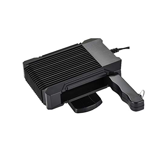 Jinjin 12V Portable Car Heater Car Windshield Heating Defroster Winter Snow Defroster Heater Indoor Electric Space Heaters (Black)