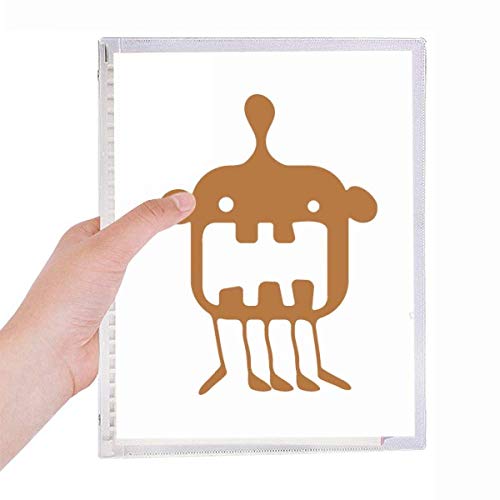 Carnet à spirales rechargeable alien creature pour libérer votre créativité au bureau