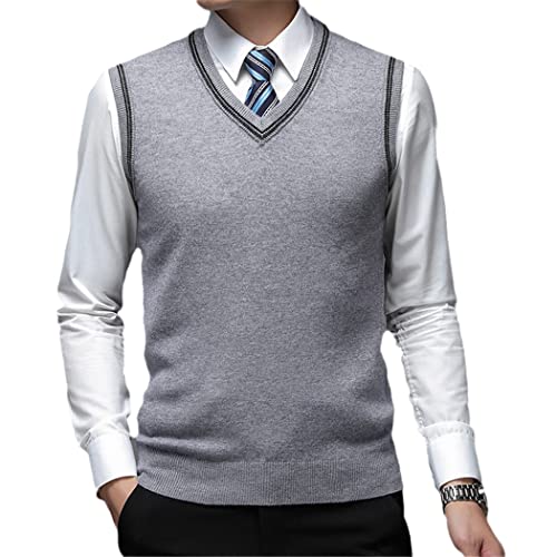Pull en laine pour homme idéal pour le bureau en taille XL