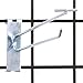 Gridwall Scanner Hook in Zinc 8 Inch Long - Box of 100