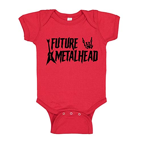 Image of Future Metal Head Baby Bodysuit Infant One Piece or Toddler T-Shirt