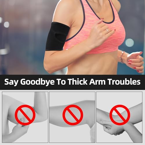 Compressiemouw voor bovenarm, verstelbare spalk voor biceps tendinitis en elleboog, comfortabele en ademende ondersteuning voor mannen en vrouwen, voor sport en herstel na de operatie - Afbeelding 6