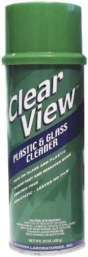 Clear View Plastic & Glass Cleaner - 15oz. spray can AVL-AGC