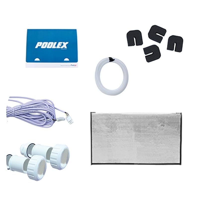 POOLEX Pompe à Chaleur PAC Silverline FI 200 TRIPHASÉ 80-110 m3