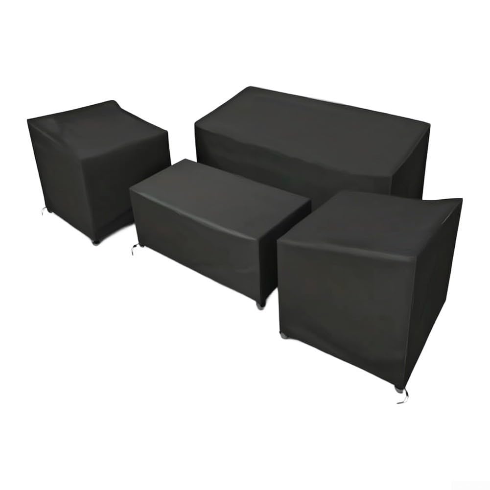 Outdoor Conversation Set Covers 4 Piece Rain for proof Outdoor