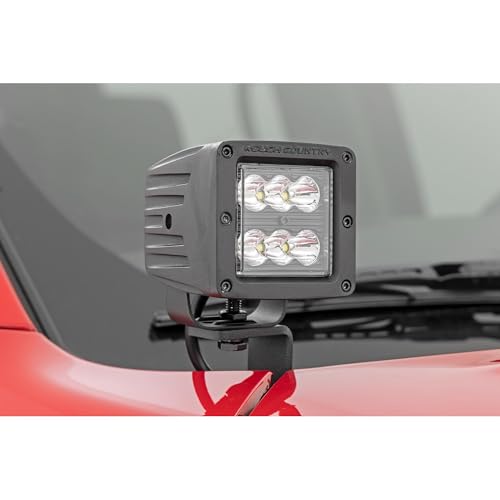 Rough Country 3" OSRAM LED Ditch Light Kit para Nissan Frontier miniatura 2