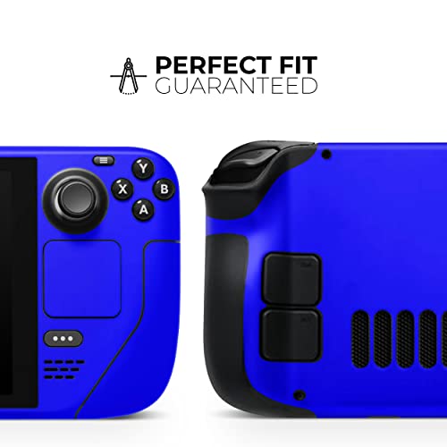 Design Skinz - Compatible With Steam Deck - Skin Decal Protective Scratch-Resistant Removable Vinyl Wrap Cover - Solid Royal Blue #TOP1