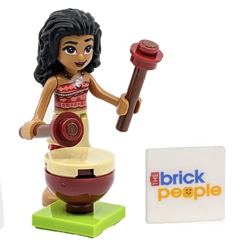 LEGO Disney Princess: Moana Minifig with Jungle Drum