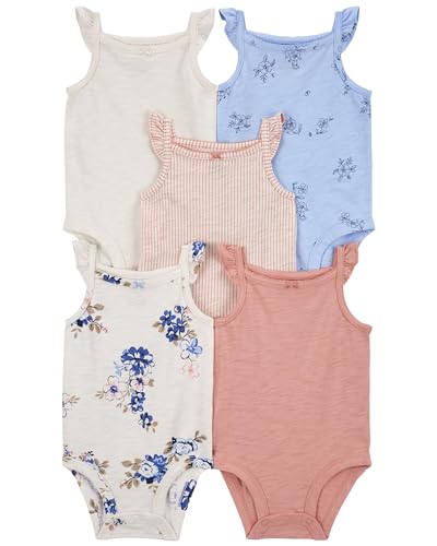 Image of Carter's baby-girls Multi-pk Bodysuits 126g330