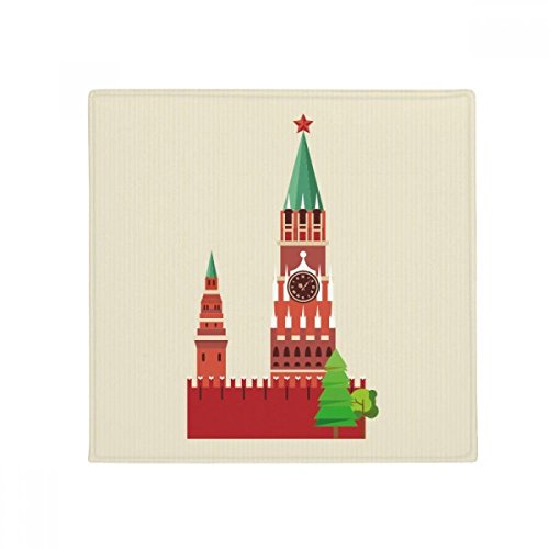 Cadeau tapis de sol Russie illustration pet mat multicolore 50cm
