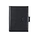 Planner Cover for Hobonichi Techo, Midori MD, Stalogy A6 Notebooks - Moterm Genuine Leather Notebooks Cover with Pen Loop, with Card Slots and Pockets (A6, Black)