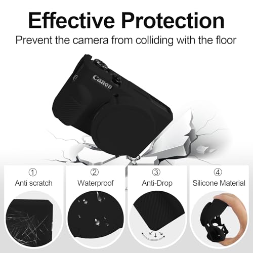 Funda de silicona para Canon Powershot G7 X Mark III miniatura 2