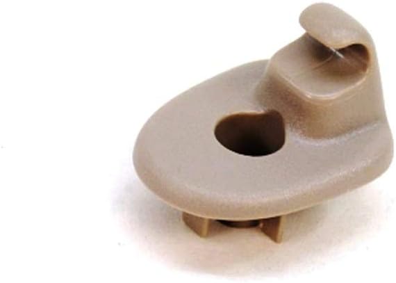 Popular Auto 2 Pcs. Jeep Liberty Sun Visor Retainer Clip 2005-2012 Grey OEM Replacement 1AR26DW1AA
