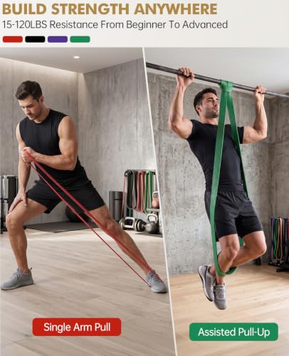 8PCS Resistance Bands Set, Exercise Workout Bands for Strength Training - image 5