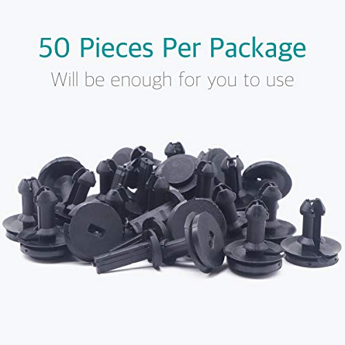 Lantee 50 Pcs Front Air Deflector Retainers Clips Fit For Gm 15733971 #TOP4