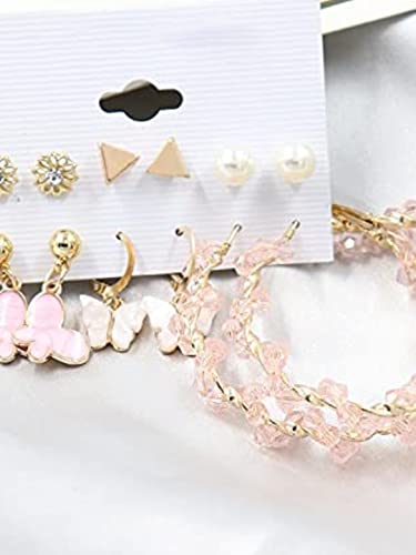 Celebrity Inspired Plated Earrings Combo for Women