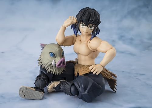 Image of TAMASHII NATIONS - Demon Slayer: Kimetsu no Yaiba - Inosuke Hashibira S.H.Figuarts Action Figure