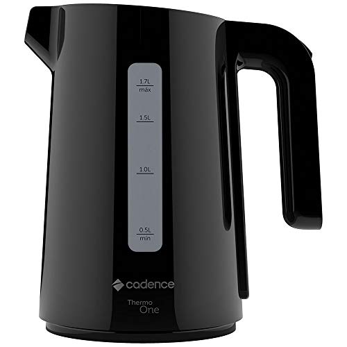 Chaleira Elétrica Cadence Thermo One Colors, 1,7L, 220V, Preta, CEL380